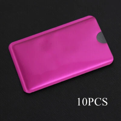 20pcs Credit Card Protector Secure Sleeves RFID Blocking ID Holder Case Shield ↷ - Image 1 of 4