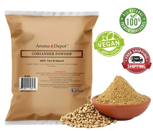 5lb Coriander Seed Powder Cilantro en Polvo Fresh Ground Spices Herb 5 Libras - Picture 1 of 5