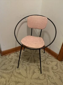 Child Hoop Chair, MCM Mid Century Modern! Vintage! Original! Cute! Wrought Iron! - Picture 1 of 10
