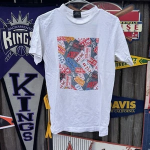 Größe S - Vintage 90 Herren America Perry Ellis Baumwolle T-Shirt - Bild 1 von 7