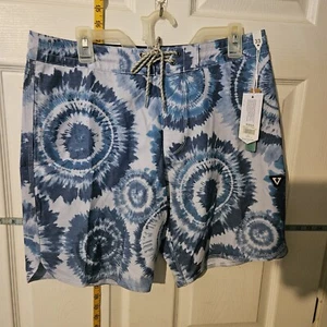 VISSLA Men's Boardshorts SHRED HEAD 17.5" Blue Size 33 NWT - Picture 1 of 5