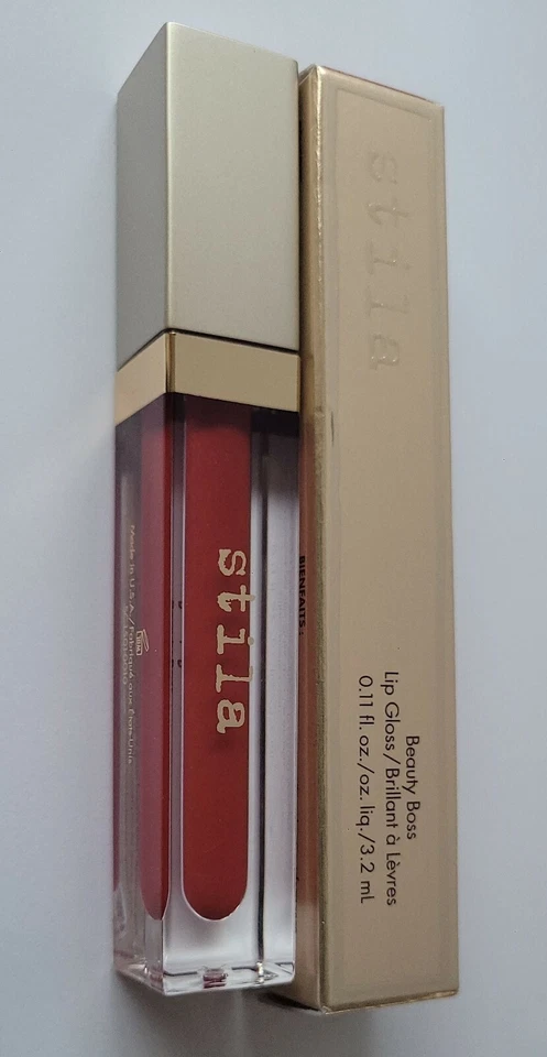 Stila Beauty Boss Lip Gloss - in The Red 0.11 Oz Make up