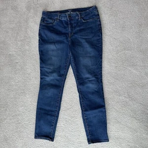 NYDJ Skinny Women's Jeans Size 12 Lift Tuck Technology Dark Wash Blue Denim - Bild 1 von 7