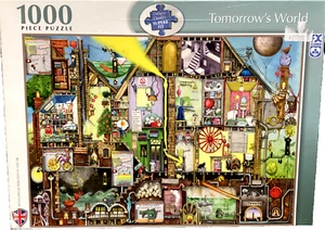 FX Schmid 1000pc Tomorrow's World by Colin Thompson 2021 jigsaw puzzle - Picture 1 of 2