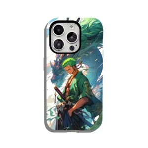 One Piece Zoro Anime do iPhone 11 12 13 14 15 16 Case Etui Futerał ochronny Cover - Zdjęcie 1 z 6