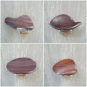 Violin Chin Rest Rosewood 4/4 - 3/4 Various Models / Chinrest Rosewood - Picture 1 of 26