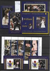 COOK ISLANDS @ 2010 ROYAL ENGAGEMENT WILLIAM & KATE MNH NICE PRICED @Au.472 - Picture 1 of 1