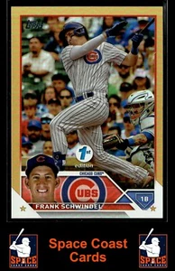 2023 Topps 1st Edition Frank Schwindel #249 Gold Foil - Picture 1 of 2