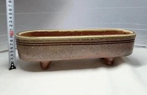 Japanese Ikebana Vase Pottery KADO SADO Used Item - Picture 1 of 10