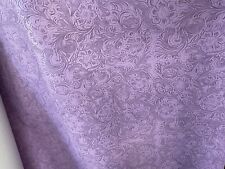 Lavender western floral Embossed vinyl faux leather upholstery, Hospitality
