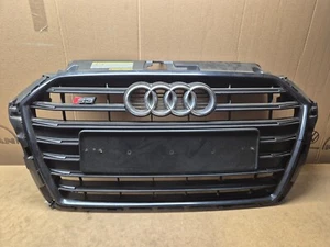 PARAGOLPES DELANTERO PARRILLA AUDI A3 S3 8V 2016-2020 NEGRO FACELIFT 8V3853651AC - Imagen 1 de 8