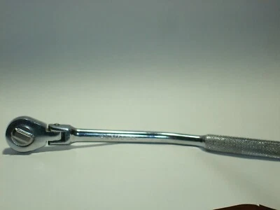 SK Tools USA 3/8" Drive, 10-3/4" Long, Bent Handle Flex-Head Professional Rat... Foto 1 de 4