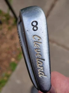 Cleveland  TA8 Tour Action 8-Iron 588 P RH Graphite R-Flex Shaft Square Groove - Picture 1 of 7