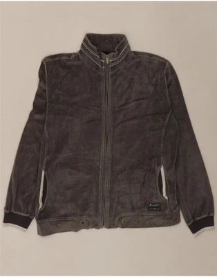 CHAMPION Hombre Chándal Top Chaqueta XL Gris Algodón CM17 Foto 1 de 3