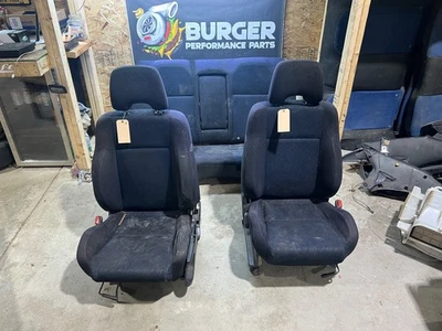 98-01 斯巴鲁 Impreza 2.5 RS GC8 原始设备制造商座椅套装前后驾驶员乘客轿车 — 第 1/4 张图片