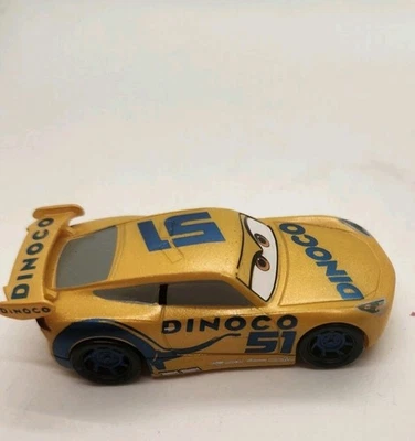 Coches de juguete coleccionables Disney Pixar #51 Dinoco Cruz Ramirez tamaño de Hot Wheel Foto 1 de 4