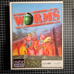 Amiga CD32 games - Worms BigBox CIB Codebook - Afbeelding 1 van 7