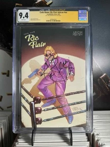 Code Name Ric Flair Signed CGC 9.4 With 16X Under Signature Ashcan WWE Wrestling - Picture 1 of 2