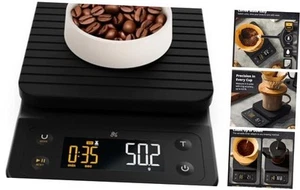 0.1g Precision Coffee Scale with Timer – 3kg Digital Scale for Pour-Over, - Picture 1 of 7