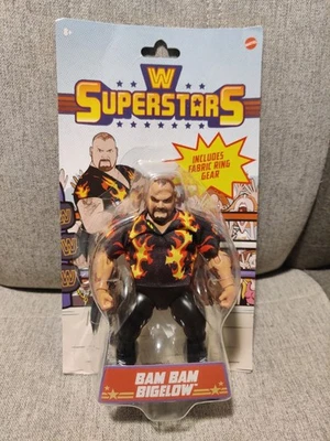 Boneco de ação WWE Superstars Series 6 BAM BAM BIGELOW luta livre Mattel - Imagem 1 de 3
