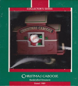 1989 Hallmark Keepsake Santa Christmas Caboose Here Comes Santa NIB NEW IN BOX - Picture 1 of 1
