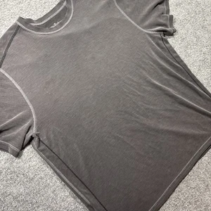 Tommy Bahama Shirt Mens Large XL Gray TENCEL Short Sleeve - Picture 1 of 9