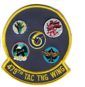 PATCH USAF 479TH TAC TRAINING WING GAGGLE HOLLOMAN AFB JT-2 - Picture 1 of 1