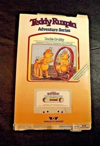 LIBRO/CINTA DE PELUCHE RUXPIN DOBLE SUCIO EN CAJA WORLDS OF WONDER WORKS - Imagen 1 de 8
