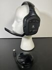 **NO DONGLE** Logitech G930 BLACK Over-the-Ear Headset w/ USB Charging Base