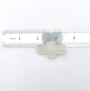 12 mm Hose ID Barbed Check Valve Plastic One Way Water Oil Gas Air FasParts - Picture 1 of 6
