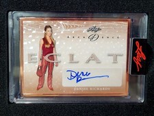 Denise Richards 2023 LEAF DECADENCE POP CENTURY ECLAT AUTOGRAPH #'d /10 SSP