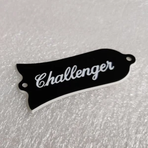 Guitar Parts Fits Gibson LP 'Challenger' TRUSS ROD COVER PLATE , 2Ply Black - Picture 1 of 6