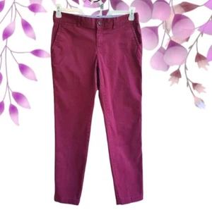 Banana Republic Womens Skinny Jeans Pants Ryan Fit Berry Size 2 - Picture 1 of 7