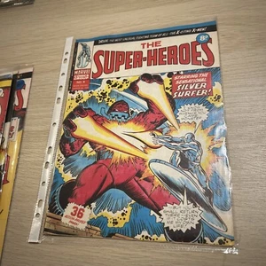 The Superheroes # 4 FN+reprts Silver Surfer #2 pt2 &X MEN#2 - Picture 1 of 4