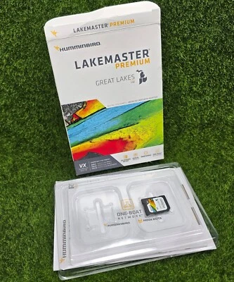 Humminbird #602002-1 LakeMaster VX Premium [Great Lakes V1] APEX/SOLIX/HELIX - Image 1 of 2