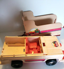 Véhicule vintage Barbie Western Travelin Travelin 1973 Jeep Mattel