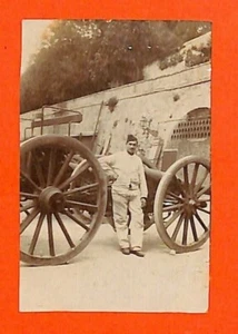 JOIGNY (89) TOUTE PETITE PHOTO / GUERRE WAR KRIEG 14/18 / SOLDAT & MATERIEL  - Bild 1 von 1