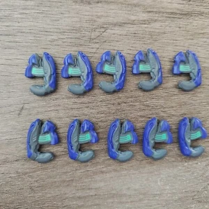 Lot of 10pcs Plasma PIistol Weapon for 4" Infinite World of Halo Grunt Conscript - Picture 1 of 2