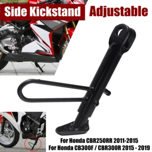 Soporte lateral ajustable para moto Honda CBR250RR 11-15 CB300F 15-19 - Imagen 1 de 9