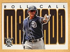 2020 Topps Big League Baseball MANNY MACHADO San Diego Padres Roll Call 18