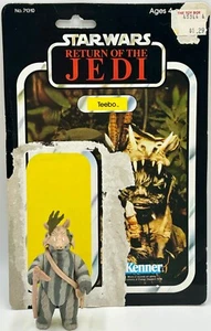 1984 Kenner Star Wars ROTJ Teebo Complete Figure w Cardback - Picture 1 of 11