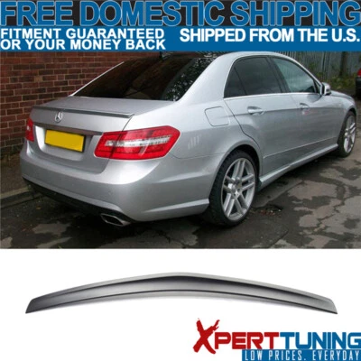 Fit For 10-16 Benz E-Class W212 4Dr Sedan AMG Style Unpainted Trunk Spoiler Foto 1 de 2