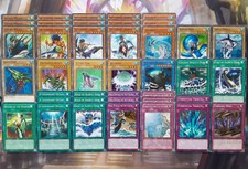 Yugioh Mako Tsunami 40 Card Deck Anime Legendary Fisherman Citadel Whale Water