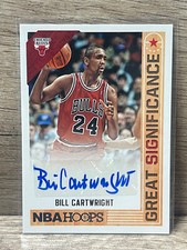 2017-18 Panini NBA Hoops Great SIGnificance Bill Cartwright #GS-BCW Auto