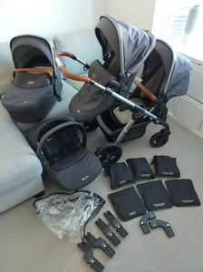 silver cross wave double granite