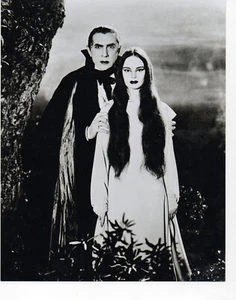 P253/5 Foto BELA LUGOSI und CAROL BORLAND in DAS ZEICHEN DES VAMPIRS - Picture 1 of 3