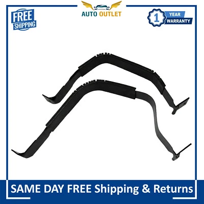 Par de correas de tanque de gasolina de combustible diésel para Ford F-250 F-350 F-450 Super Duty 1999-2008 Foto 1 de 4