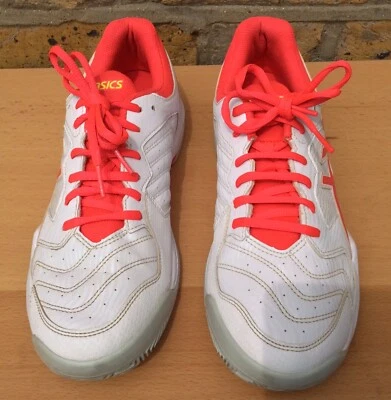 Asics Gel Dedicate 6 Non Marking Sole Trainers Size UK 8. - Image 1 of 4