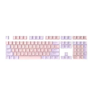 Multi-color Doubleshot Key Cap 104 Keycaps set for Cherry MX Mechanical Keyboard - Picture 1 of 28