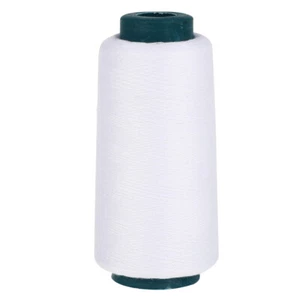 Bleached 3000 Yards Polyester Sewing Thread for Sewing Machine (White) - Picture 1 of 11